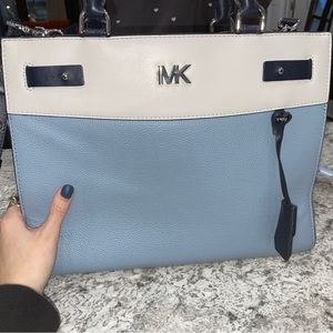 Navy, blue and white Michael Kors Purse